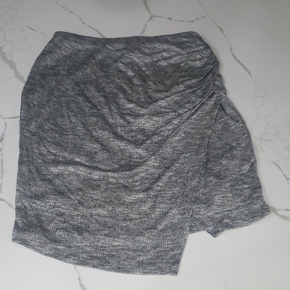 New comfy grey short skirt (S)